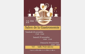 Salon de la gastronomie 2014
