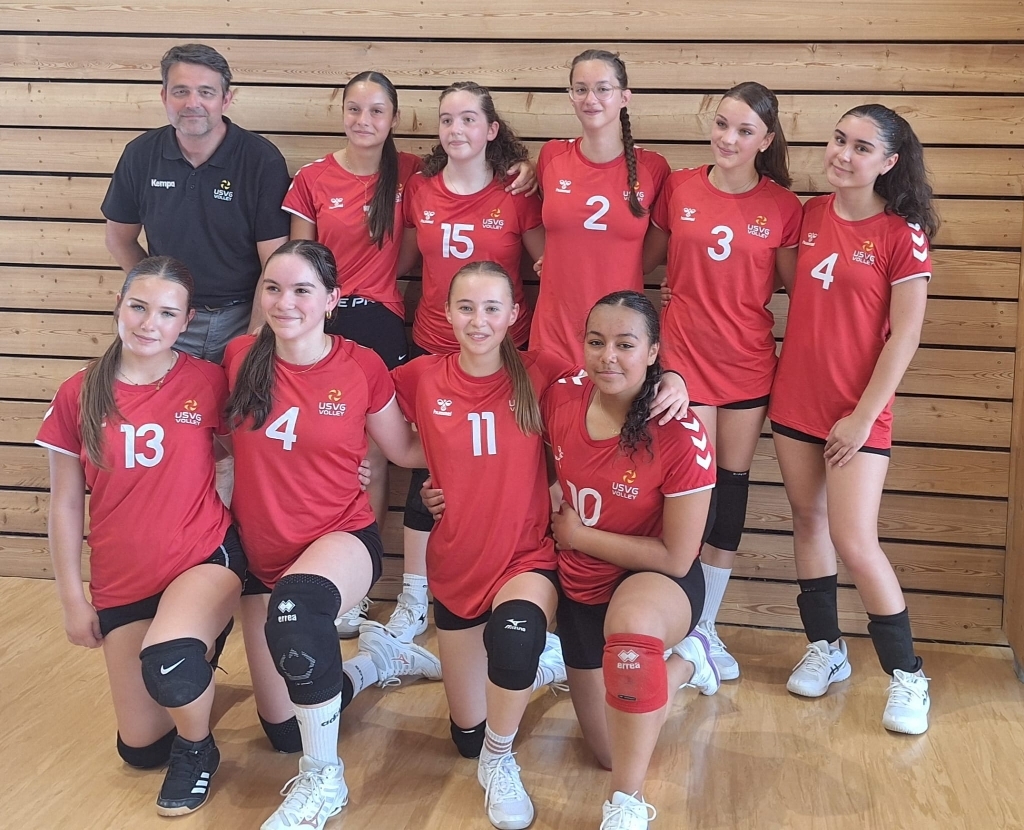 LES M 18 F QUALIFIEES EN FINALE DEPARTEMENTALE