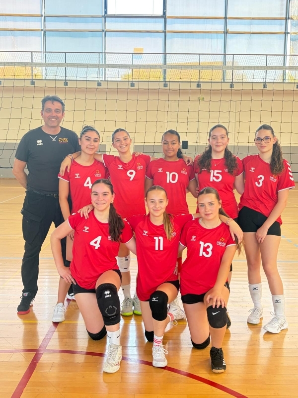 LES M 18 F VICE-CHAMPIONNES DEP