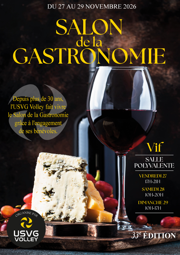 SALON DE LA GASTRONOMIE DE VIF 2026