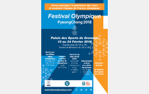 A GRENOBLE, DU 10 AU 24 FEVRIER, VENEZ SOUTENIR L'EQUIPE OLYMPIQUE