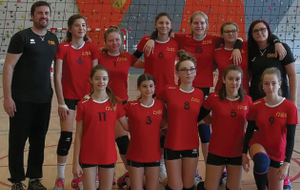 COUPE DE FRANCE M 15 F : L'USVG SE QUALIFIE POUR LE 3ème TOUR