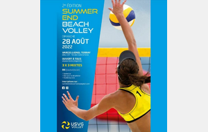 TOURNOI SUMMER END BEACH VOLLEY 2022