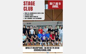 Stage Vacances Printemps