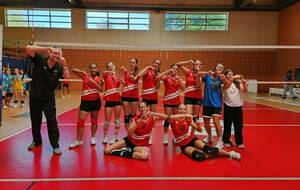 LES M 15 F QUALIFIEES POUR LE 2ème TOUR DE COUPE DE FRANCE