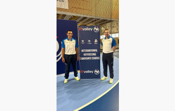 ARTHUR EST ARBITRE INTERNATIONAL DE VOLLEY