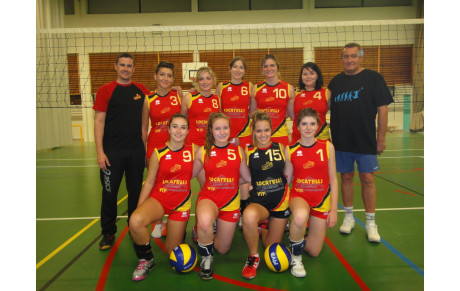 Seniors 2 filles R2 Aubenas - USVG