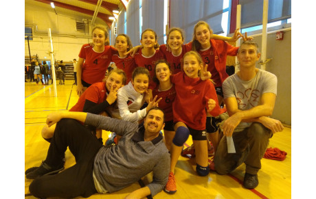 L'USVG 1ère DU CHALLENGE M15 FEMININES A ANNECY