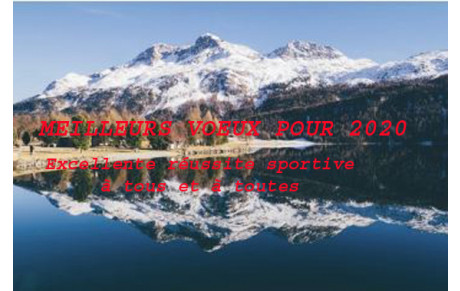 MEILLEURS VOEUX 2020