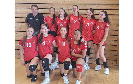 LES M 18 F QUALIFIEES EN FINALE DEPARTEMENTALE