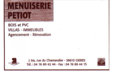 MENUISERIE PETIOT