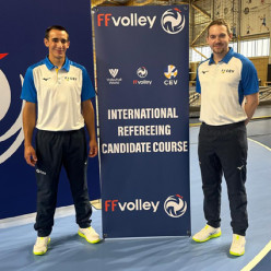 ARTHUR EST ARBITRE INTERNATIONAL DE VOLLEY